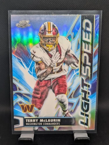 2025 Topps Cosmic Chrome Terry McLaurin Base (RAW)