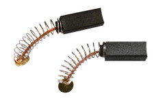 2x balais de charbon pour Bosch scie sauteuse GST65E 6,3 x 6,3 x 17 mm