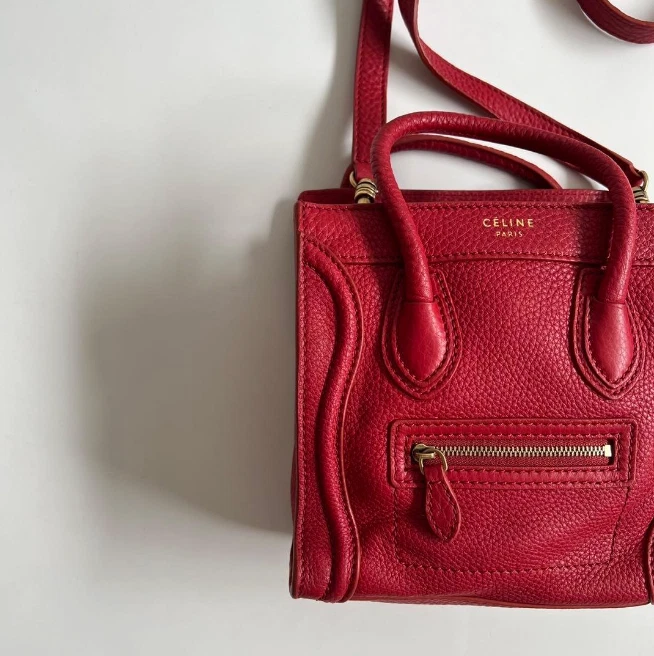 BOLSO DE MANO CELINE EQUIPAJE NANO SHOPPER Excelente estado Foto 2 de 4