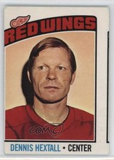 1976-77 O-Pee-Chee Dennis Hextall #32 0a4