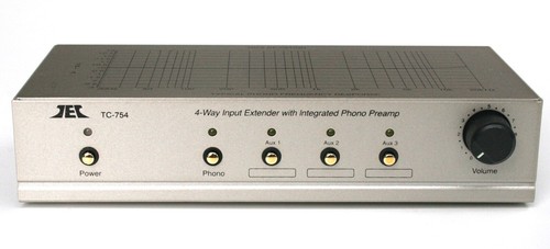 TCC TC-754 SILVER Phono Preamp with PREMIUM AC Adaptor - Picture 2 of 8