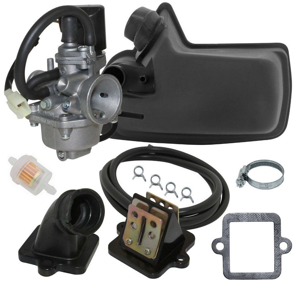 Carburateur complet 2T 50cc améliorant le démarrage à froid des Jet Force H2O