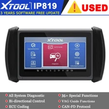 XTOOL IP819 Bidirectional Scanner Full System Diagnostic Tool Key Coding CANFD