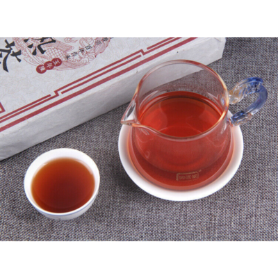 1000g Black Tea Puerh Tea Ripe Tea Brick Old Tea Stem Dragon Bone Ripe Tea