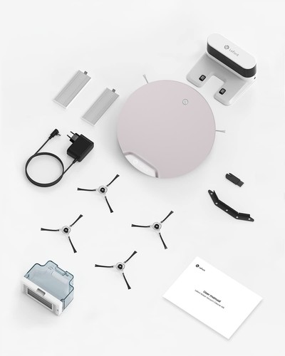Lefant N1 Robot Aspirapolvere 4500Pa Bluetooth/WiFi/APP/Alexa Smart Robot Vacuum - Foto 17 di 19