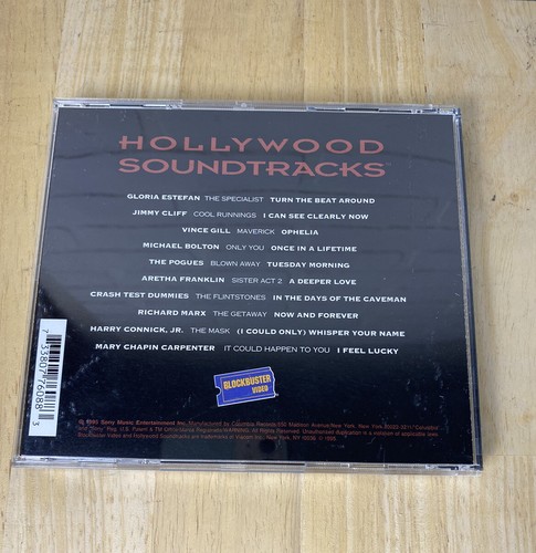 Vintage 1995 Blockbuster Video Presents "Hollywood Soundtracks" CD - Picture 2 of 6