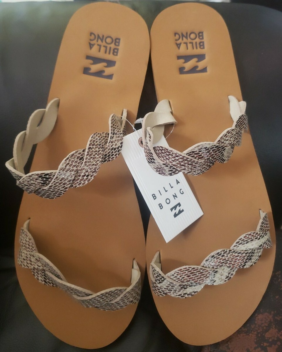 Billabong Twisty Snake Women's Sandal Size 9 | eBay