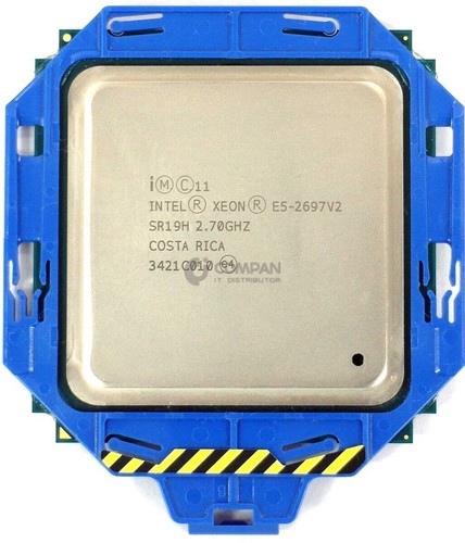 733628-001 HP INTEL XEON E5-2697 V2 2.70GHZ 12 CORE 30MB 130W LGA2011 - Photo 2/7