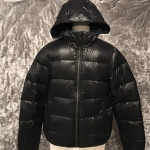 men's nike black puffer coat