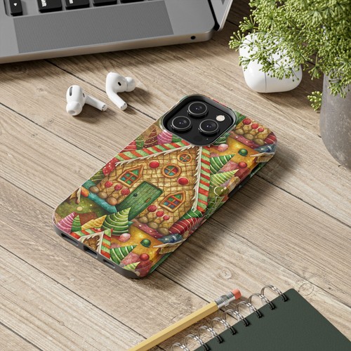 Gingerbread House Tough Phone Cases for iPhone 7-16 and Samsung S21-S24 - Picture 37 of 108