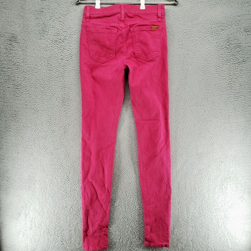 Joe's Jeans Womens Size 25 Pants Straight Ankle Pink Denim Jean - Picture 7 of 15