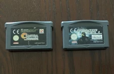 GREAT OFFER!! Nintendo Game Boy Advanced . Lot Of 2 Games PAL VERSION