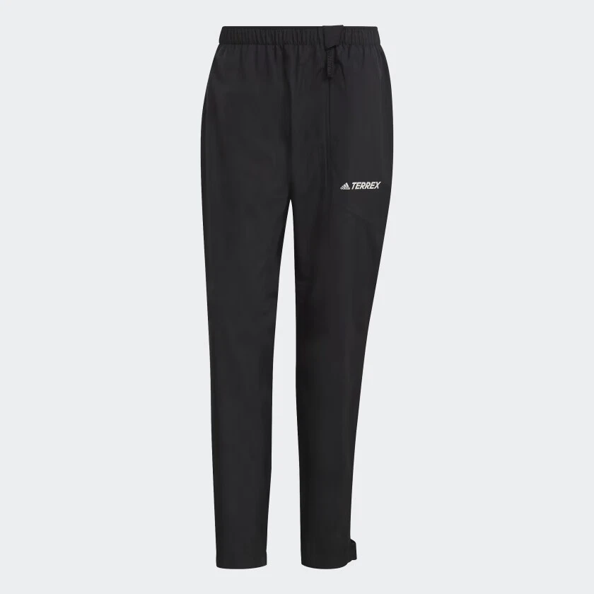 adidas Terrex Mens Rain.RDY Trousers XL Black Waterproof Hiking Pants GM4774