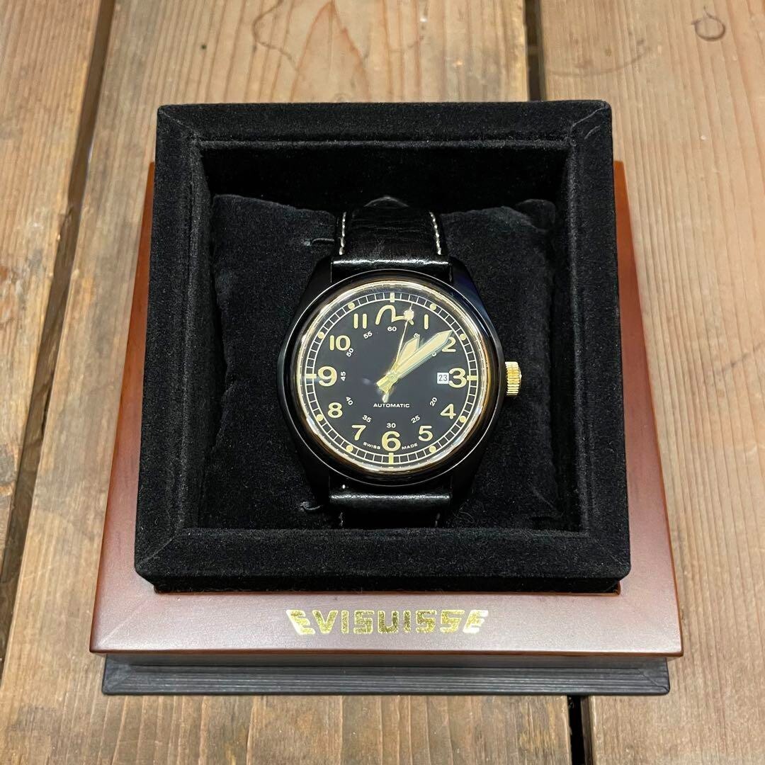 EVISU EVISUISSE EV-7002-05 HIRO AUTOMATIC Wristwatch Swiss Made 