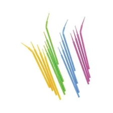 Defend Microapplicator - FINE Yellow 100/Pk. Bendable Neck Non-absorbant MB-1002