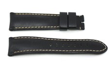 Pnaerai Black Leather Strap 26mm