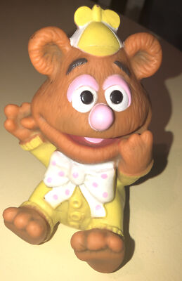 Vintage 1980 s Fozzie The Bear Muppets Tommee Tippel  Rubber