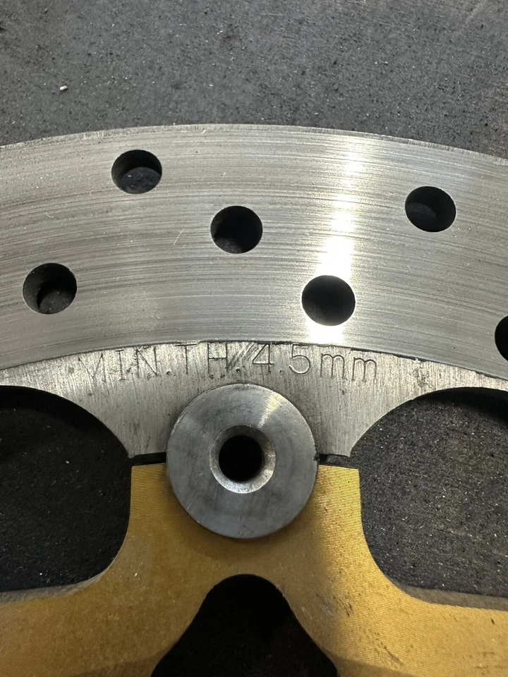 Ducati S4 S4R Monster 748 996 OEM Front Brake Disc Disk Rotor Good Condition - Image 4 of 4