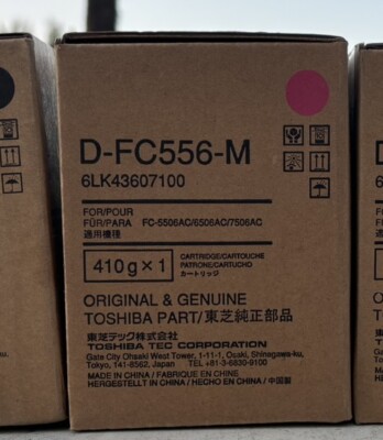 Toshiba E STUDIO 5516AC copier Magenta Developer 6LK43607100