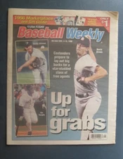 Baseball Weekly Magazine--Brown--Johnson--Vaughn--1998 Free Agent Issue