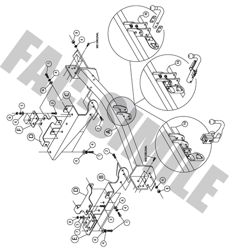 Desmontable Enganche + 13P C2 Pin Kit Para Toyota RAV4 IV 39033/C - Bild 3 von 12