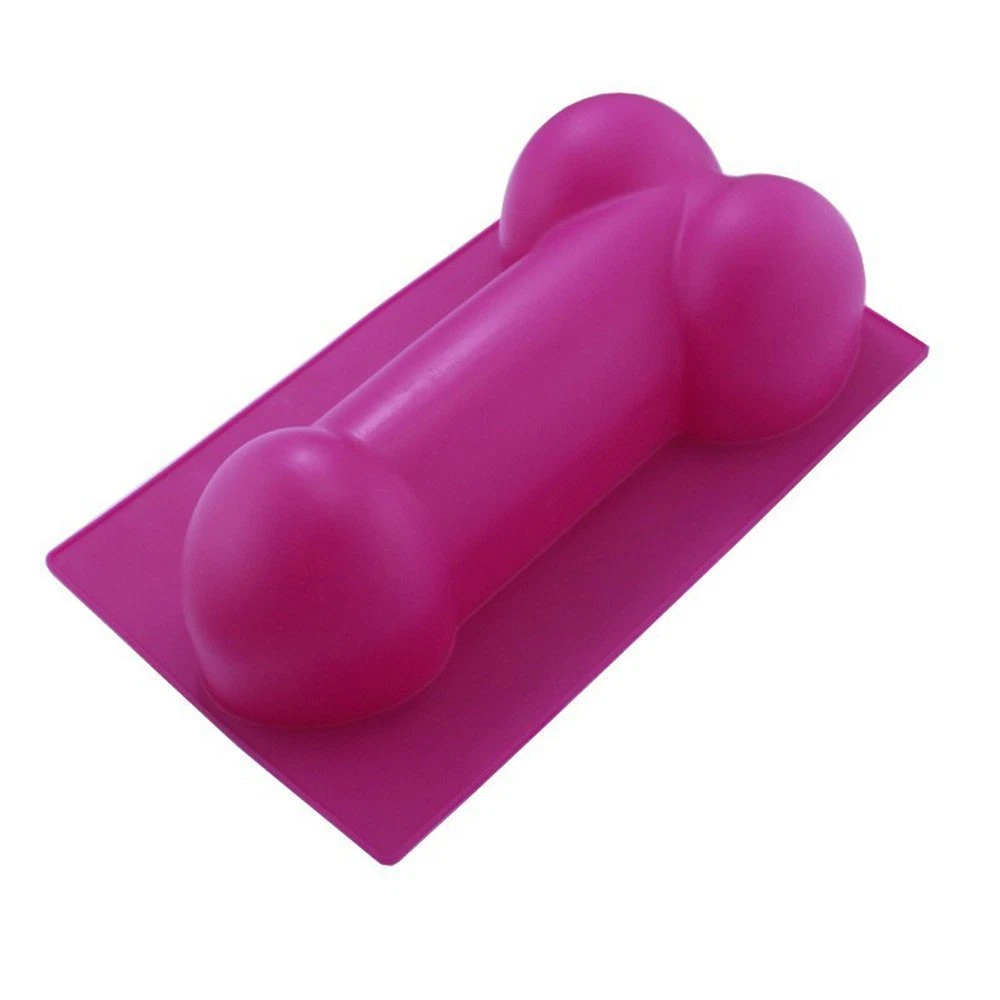 Large bachelorette Party Silicone Penis Cake Mold Chocolate 10 Dick Shape  Adult