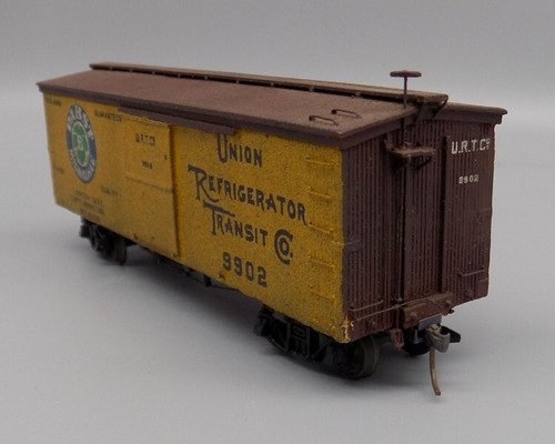 Vtg HO Pabst Union Refrigerator Transit Train 9902 Reefer Hand Built Wood Kit - Picture 8 of 19