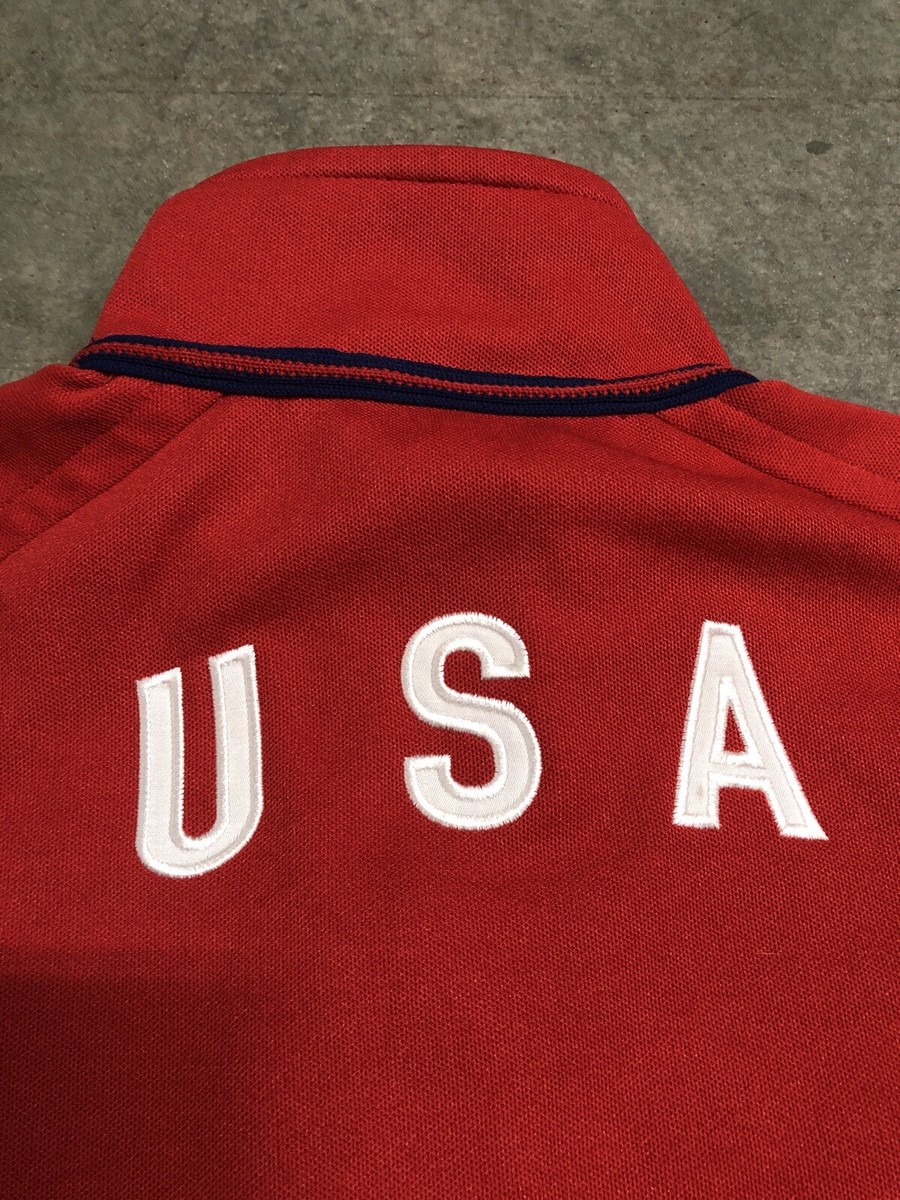 Vintage Y2K Nike USMNT USA Soccer Training Warm Up Track