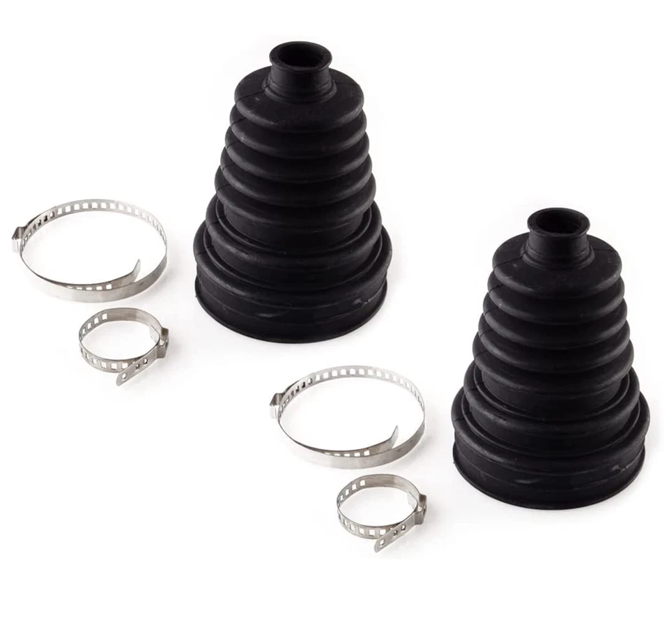 Cubierta antipolvo universal para junta CV de velocidad constante de goma automotriz para automóvil con abrazadera Foto 4 de 4