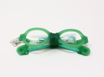 Miraflex Baby Zero Kids Eyeglass Frames BZ VC Clear Green 31/15