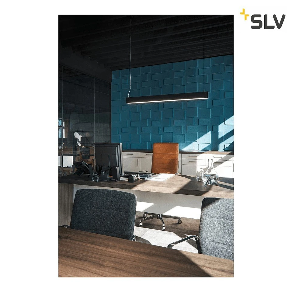 LED Profil-Pendelleuchte GLENOS, 100.5cm, UGR < 28, dimmbar 1-10V, 43W 4000K 330 - Bild 2 von 4