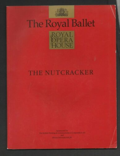 1991 THE NUTCRACKER ROYAL BALLET ROYAL OPERA HOUSE PROGRAMME - Picture 1 of 1