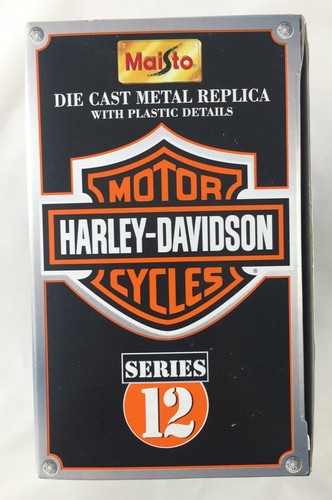 MAISTO HARLEY-DAVIDSON SERIES 12 - diecast metal 1958 flh duo-glide #31760 1/18 - Picture 7 of 11