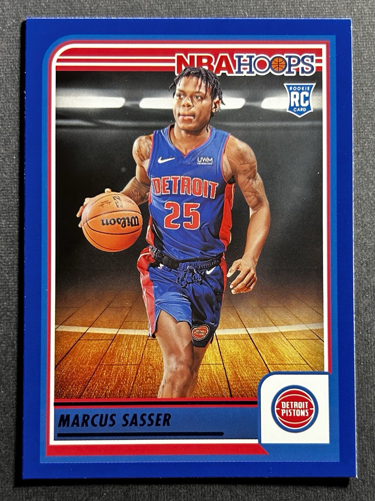 2023-24 Panini NBA Hoops - Rookies Blue #260 Marcus Sasser (RC) Rookie