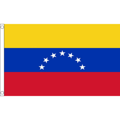 5 Fuß x 3 Fuß 150 x 90 cm 5 Fuß 3 Fuß Venezuela Venezuelanische alte 7 Sterne Polyester Flagge