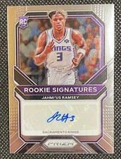 JAHMI'US RAMSEY 2020-21 PRIZM BASKETBALL ROOKIE SIGNATURES AUTO RC KINGS - *5727