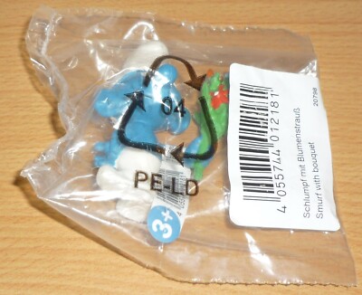 Smurf with flower in bag (sealed)