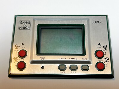 NINTENDO GAME AND & and WATCH Judge 1980 Direct From Japan Very