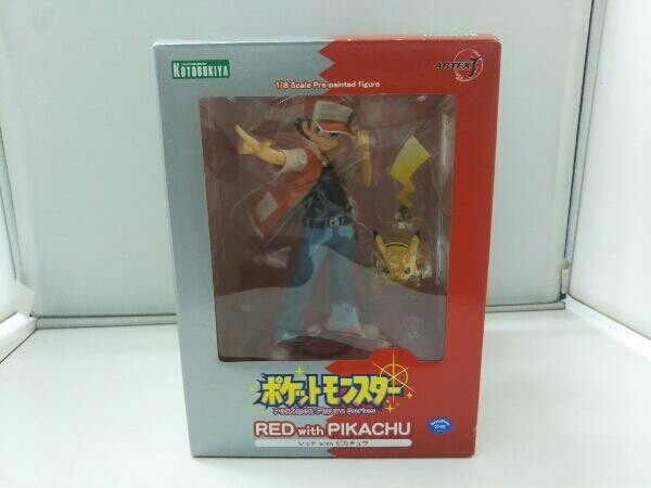 Pokemon Red with Pikachu 1/8 PVC Figure Kotobukiya ARTFX | eBay