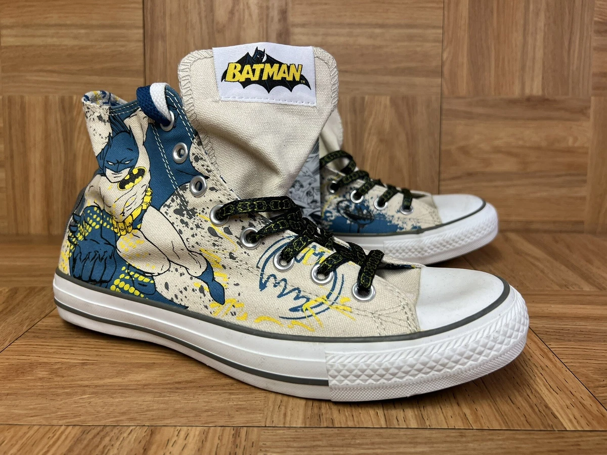 Converse All-Star DC Comic BATMAN Hi Shoes Men's 132438C Sz 7 | eBay