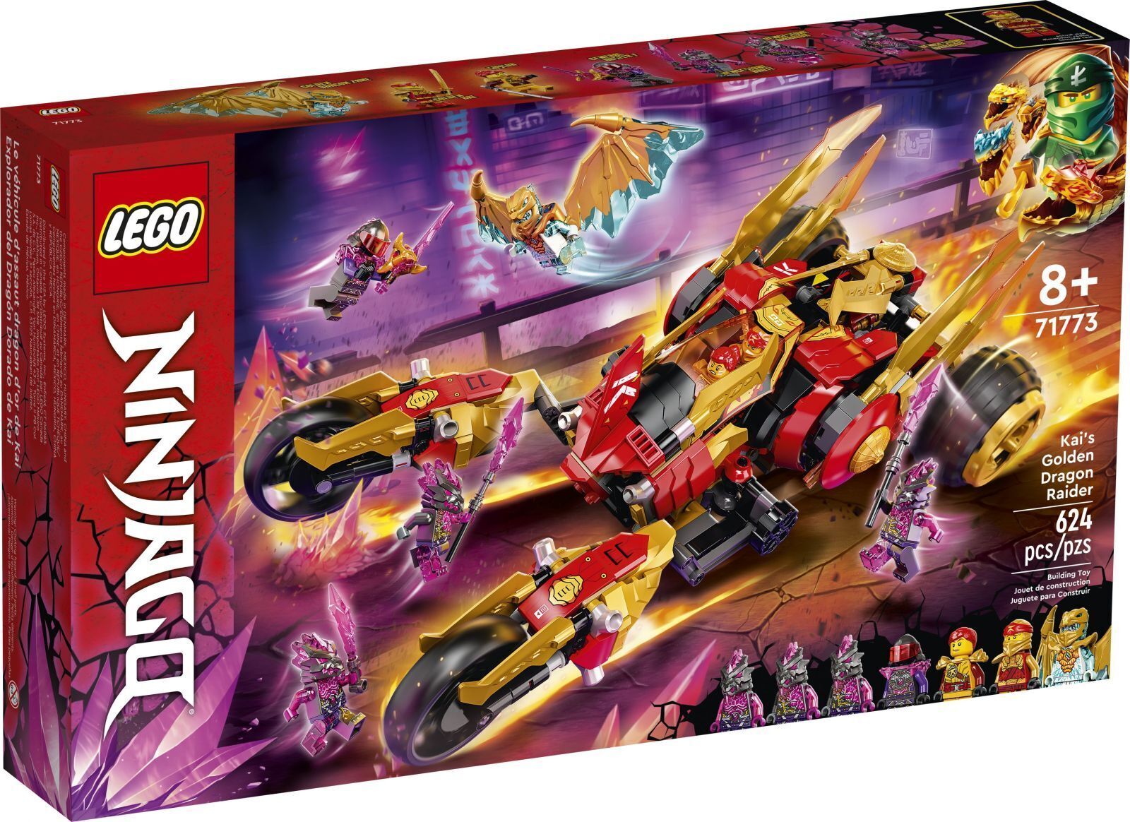 LEGO NINJAGO RAIDER DRAGO D'ORO DI KAI - LEGO 71773