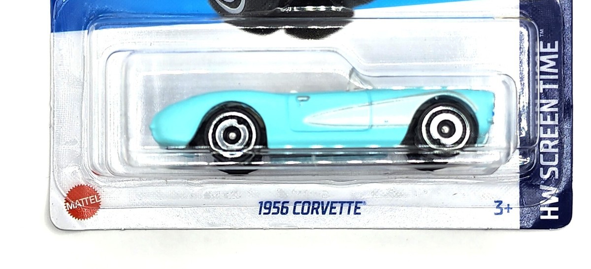 Hot Wheels Barbie The Movie 1956 Corvette Kid Diecast Model