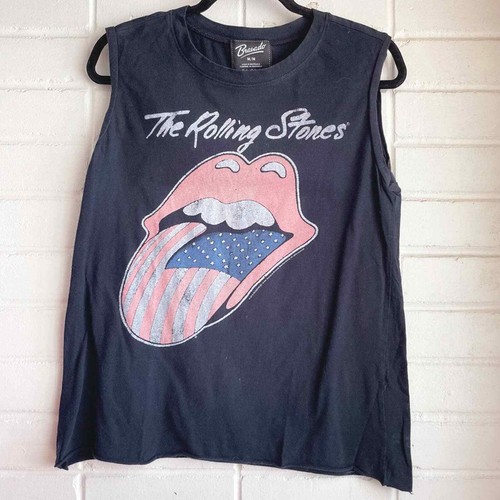 Retro Bravado Black USA Rolling Stones 