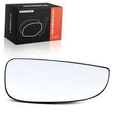 Right Passenger Side Lower Heated Mirror Glass with Backing Plate -