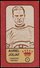 AURELE JOLIAT - 2011 CANADIAN HEROES Card #4 - MONTREAL CANADIENS * HOF