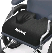 AUVON Gel Wheelchair Seat Cushion, Relieve Sciatica, Back, Coccyx, Pressure Sore