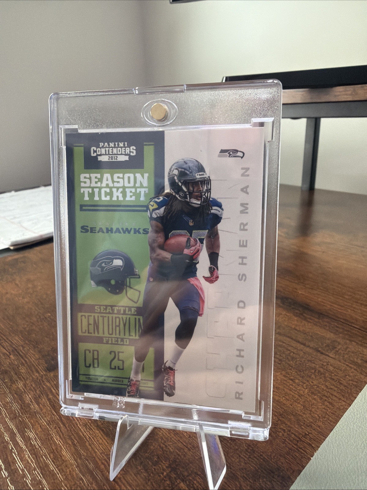 2012 Panini Contenders - Season Ticket Richard Sherman #86 (RC)