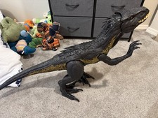 Mattel Jurassic World Super Colossal Indoraptor Dinosaur Figure 39 " Long