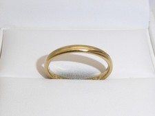 750 Gelbgold 18K Gold Ring  5,2 g Trauring Ehering Gravur RG 68 - 21,6 mm A44