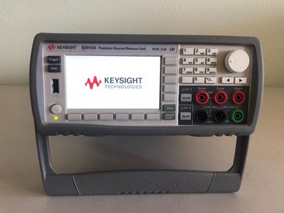 Agilent/ Keysight B2912A 2CH Precision Source/Measure + Calibration Certificate